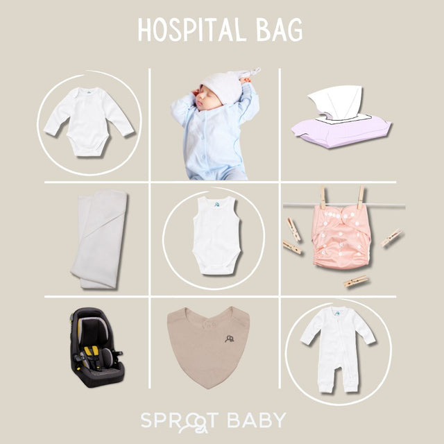 What to Pack: Hospital Bag Checklist for New Mums & Newborns by Sprootbaby