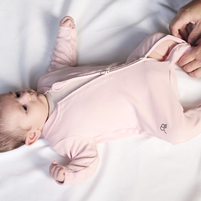 Sleepsuit Footless Single - Seashell