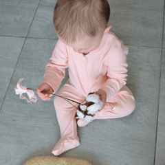 Sleepsuit 2Pk - Seashell/Sand