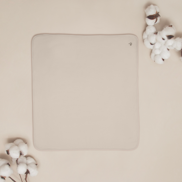 Blanket with snuggle hood - sand