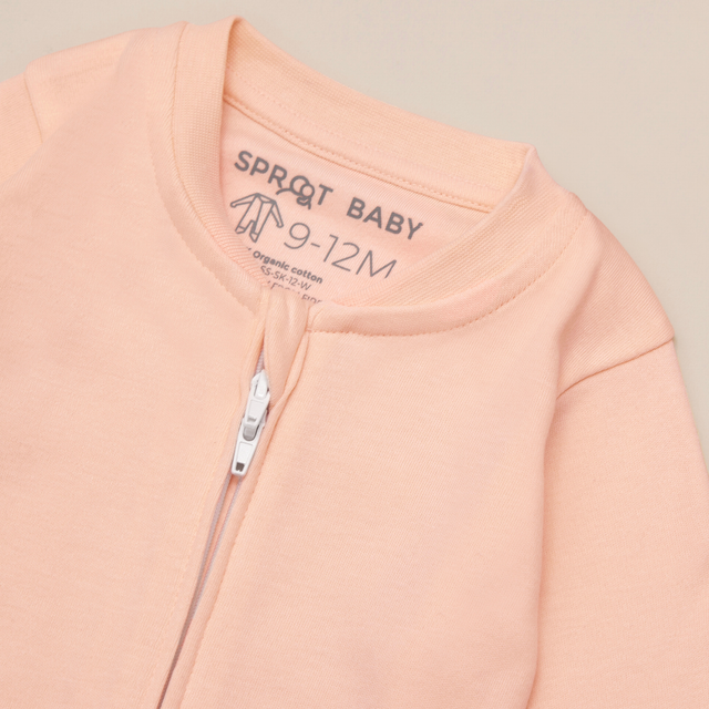 Sleepsuit 2Pk - Seashell/Sand