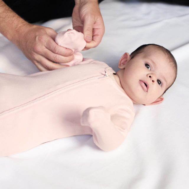 Sleepsuit Footless Single - Seashell