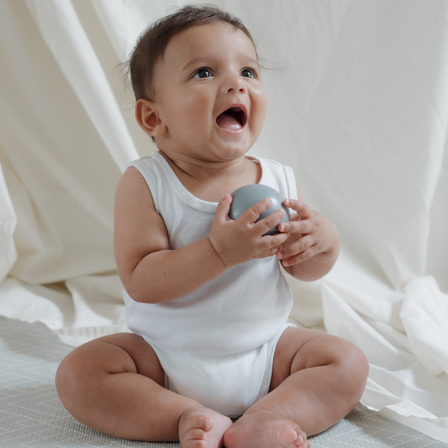 The Original No Sleeve Bodysuit 3Pk - White