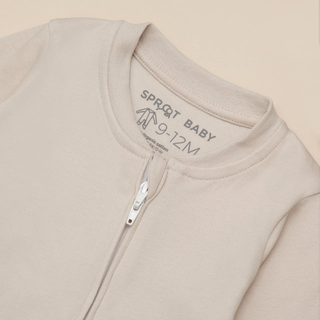 Sleepsuit 2Pk - Seashell/Sand - Sprootbaby