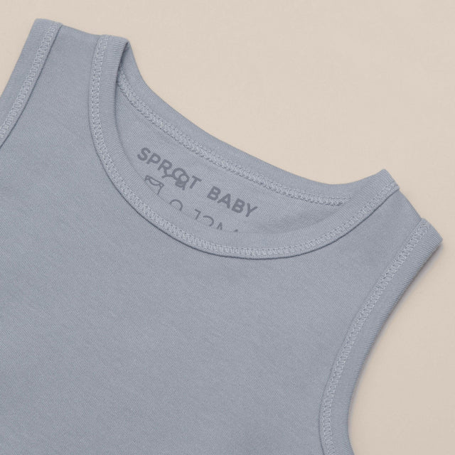 Sleeveless Bodysuit 2Pk - Ocean/Sand - Sprootbaby