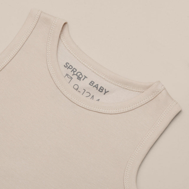 Sleeveless Bodysuit 2Pk - Ocean/Sand - Sprootbaby