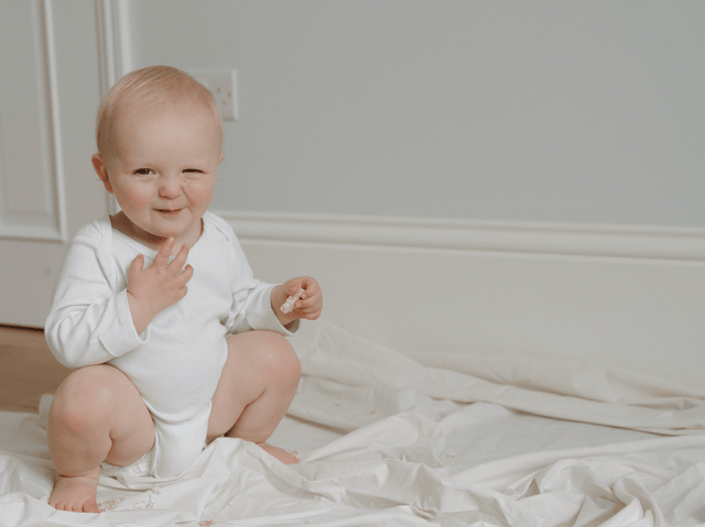 The Original Long Sleeve Bodysuit 5Pk - White - Sprootbaby
