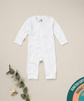 The Original Sleepsuit Footless 3Pk - White - Sprootbaby