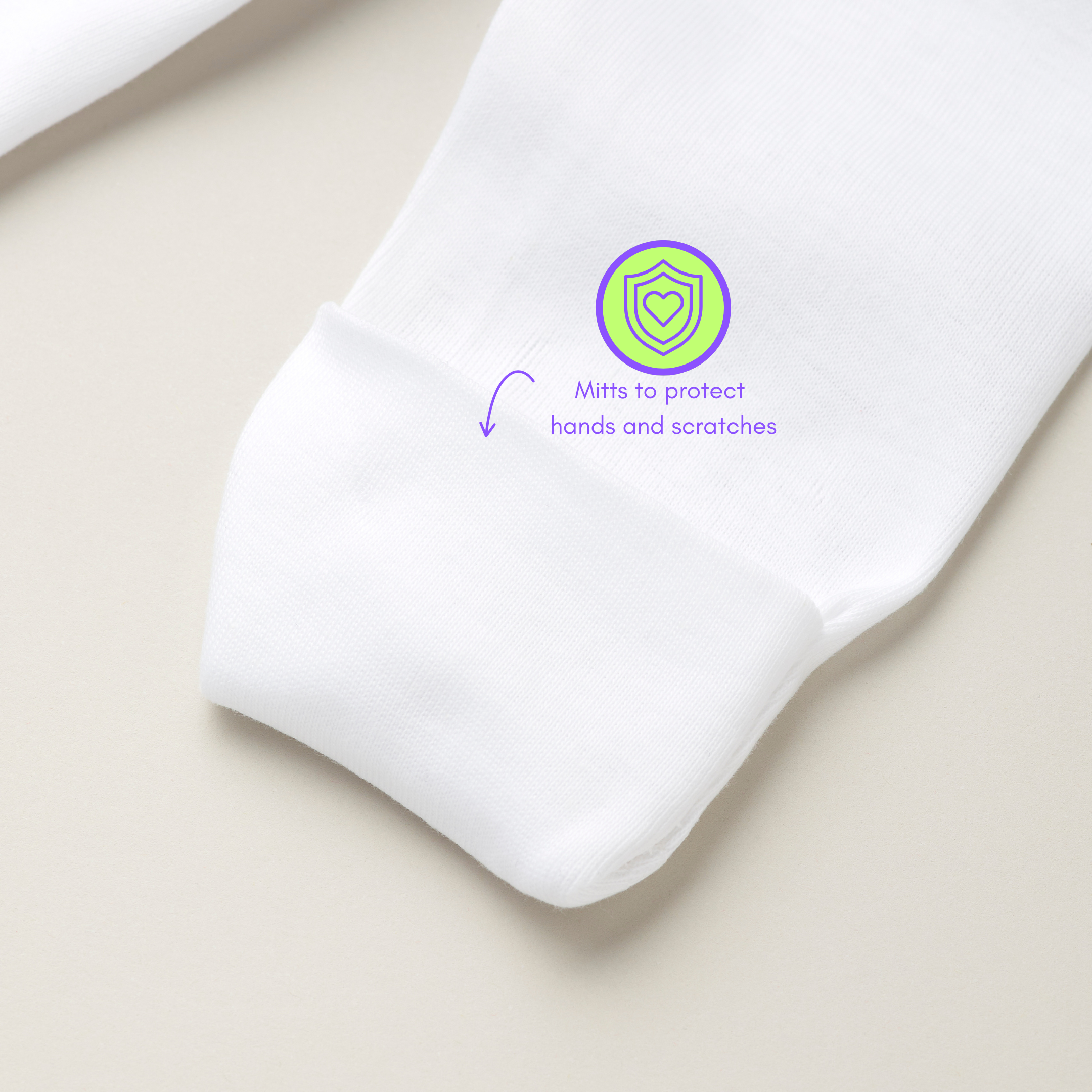 Organic Cotton Baby Sleepsuit - Ocean