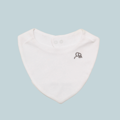 Baby Bib 2Pk - White/ White
