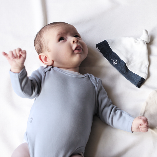 Long Sleeve Bodysuit 2Pk - Ocean/Sand